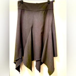 Papaya Grey Handkerchief Skirt /Asymmetrical Skirt